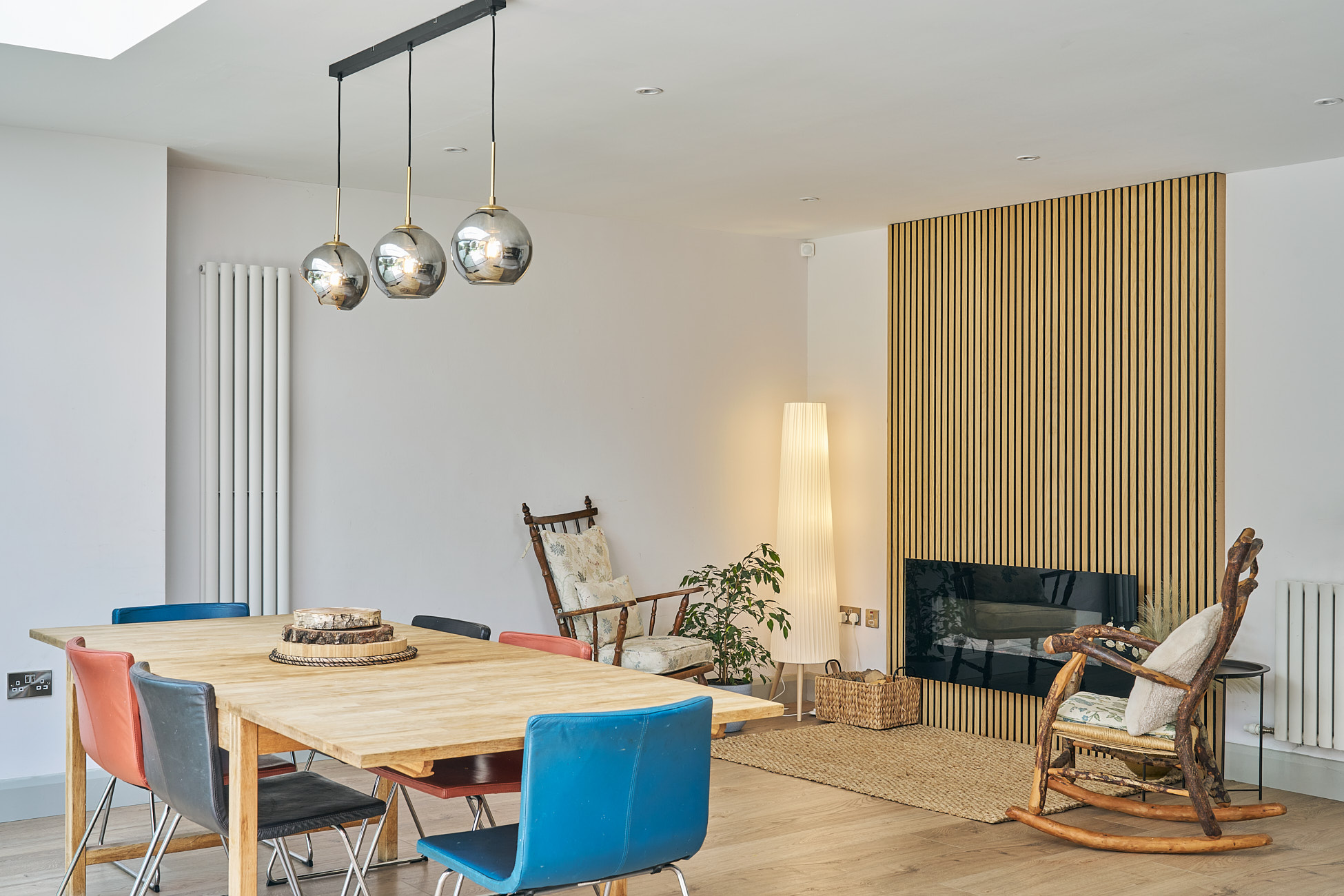 The Auburn Road open-plan living space