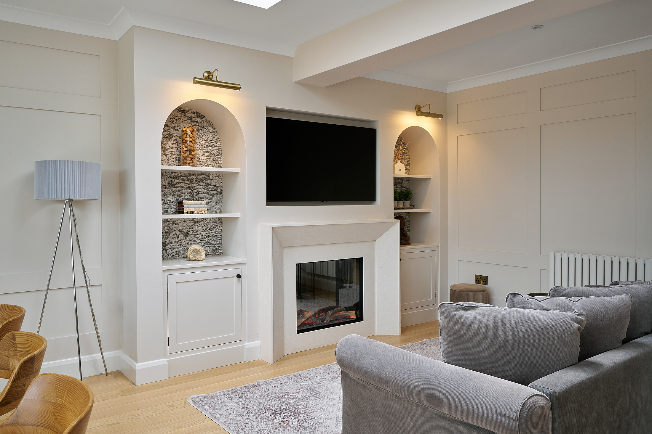 The completed Mount Merrion kitchen and dining space