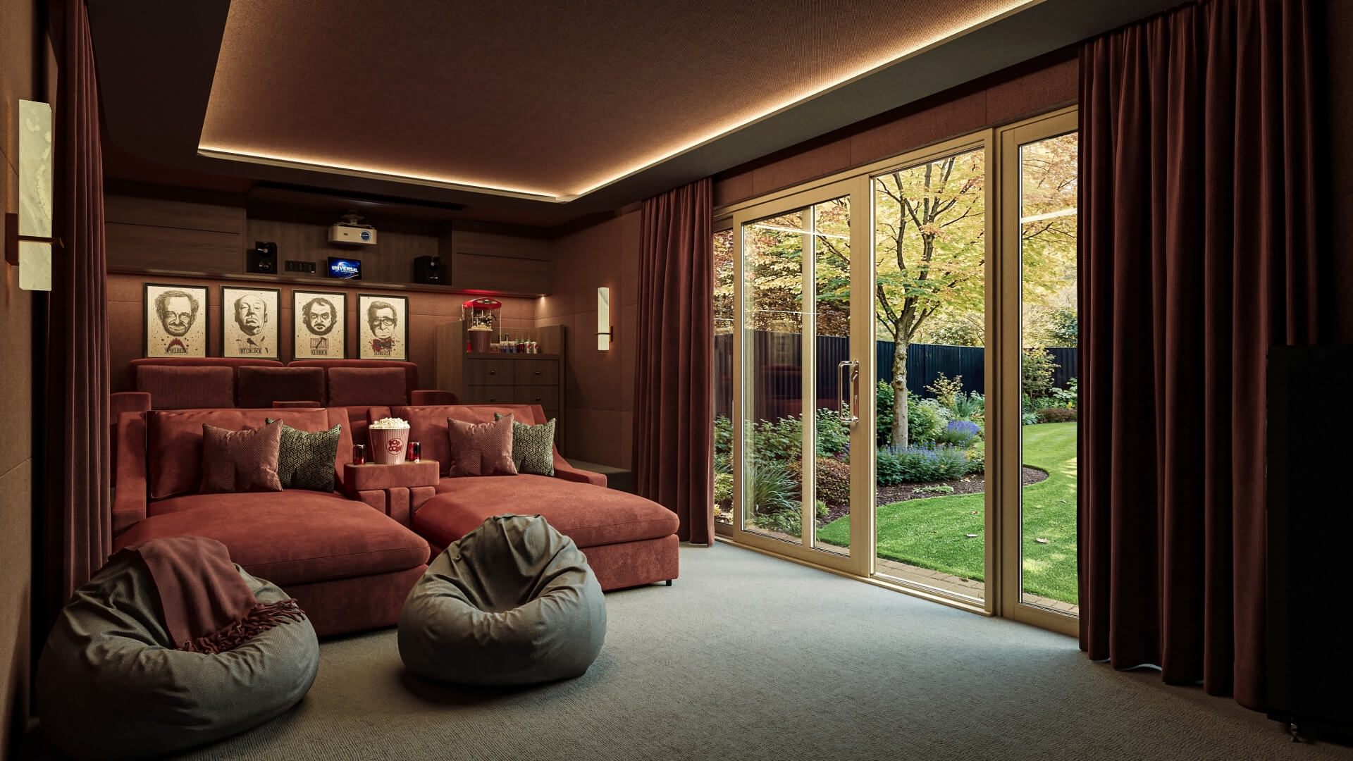 Crafted with Ultrashield composite cladding and Rational AuraPlus triple-glazed windows, this studio combines durability with acoustic control for ultimate performance.